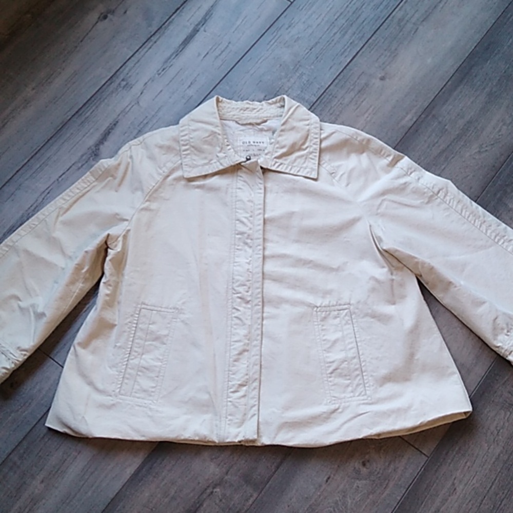 BLACK Old Navy Zip Swing Jacket size L